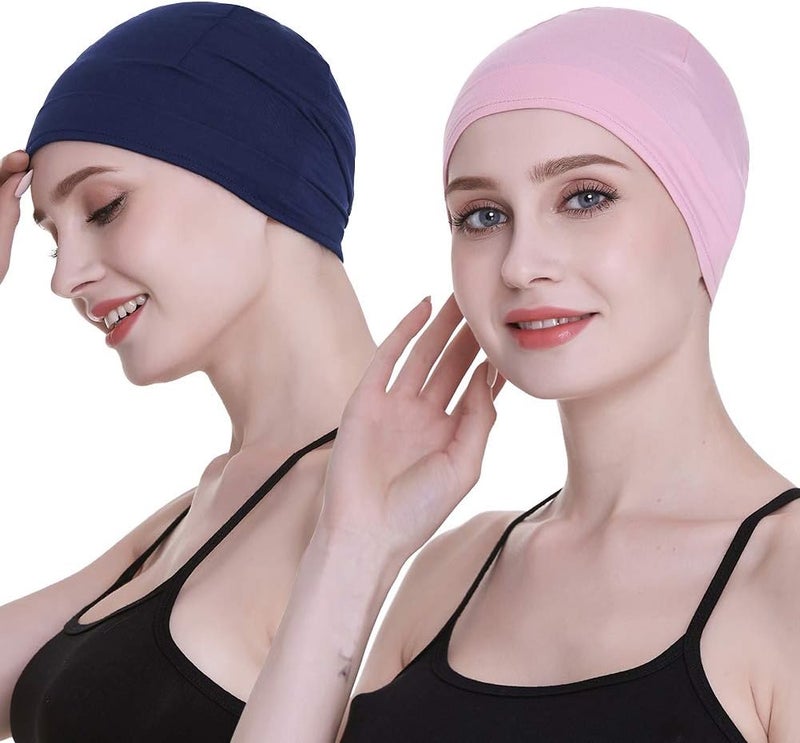FocusCare Sleeping Cap for Hair Loss Women Chemo Headwear - Image 1